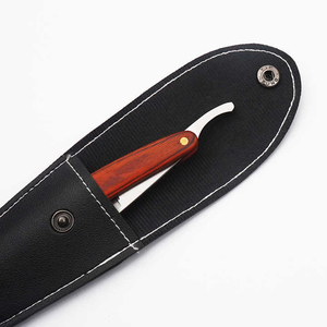 Sac de rangement portable pour rasoir Sac de rangement pour rasoir en cuir - Product Image 6