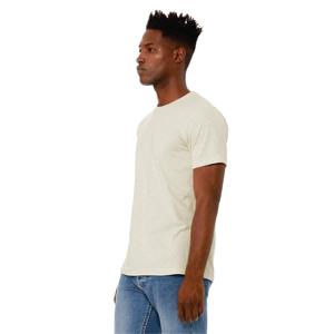Cómoda Camiseta de cuello redondo teñida Lisa para hombre, manga corta de punto, ajuste Regular, ligero, armario informal para todos los días, esencial - Product Image 2