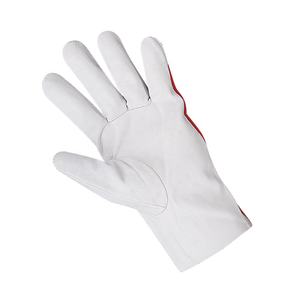 Bajo MOQ Guantes de trabajo de seguridad Protección de manos de cuero Construcción Guante industrial Guantes de cuero de Pakistán - Product Image 5