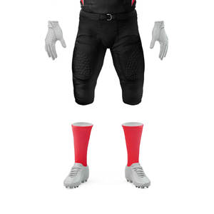 Uniforme personnalisé de football américain pour enfants avec impression par sublimation respirant et grande taille à manches courtes-Fabricant Pakistan - Product Image 6