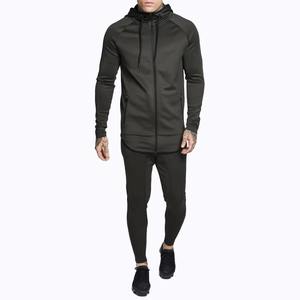 Nueva llegada chándales personalizados de color sólido para hombres logotipo personalizado y diseño Unisex última moda conjunto rompevientos - Product Image 3