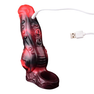 Hot Penis Sleeve Extender Eichel Vibrierendes Kondom für Männer Schwanz ver größerer Penis Delay Time Vibrator mit Cockring für Paar Männer - Product Image 1