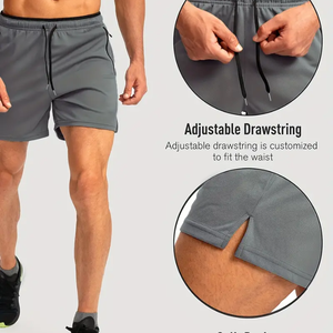 กางเกงขาสั้นเล่นกีฬาสำหรับผู้ชายกางเกงขาสั้นผ้าคอตตอนแห้งเร็วแบบกลางเอวแบบถุงกันน้ำเป็นมิตรกับสิ่งแวดล้อมจากเวียดนามโลโก้ออกแบบได้ตามที่ต้องการ - Product Image 6