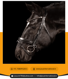 Accessoires d'équitation personnalisés en gros Bride de cheval de compétition de luxe en cuir léger - Product Image 3