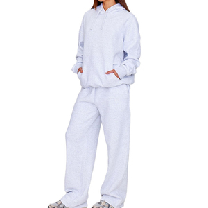 Chándal Holgado Personalizado para Mujer, de Algodón, Felpa, Poliéster, Grueso, Cómodo, 500 GSM, Talla Grande - Product Image 4