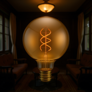 Vintage 5W G95 LED <b>Bulb</b> Dimmable Vintage Style - Product Image 3