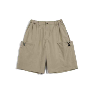 Nouveau mode de rue américaine grande poche Cargo élasticité Shorts hommes ample décontracté 5 points Shorts coton lavé respirant - Product Image 2