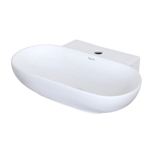 อ่างล้างจานเหนือเคาน์เตอร์ห้องน้ำสุดหรูพร้อมพื้นผิวขัดเงาและชามลึกสำหรับบ้านที่มีสไตล์ - Product Image 1