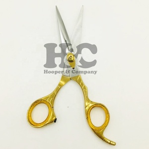 Scissors Straight Sharp Stainless Steel Hair Cutting Thinning Scissors Barber <b>Shears</b> Beauty Salon Sustainable Smooth <b>Handle</b> logo - Product Image 3
