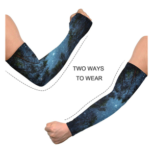 Mangas de brazo de refrigeración para hombre, calentador de brazo para deportes al aire libre para bicicleta con protección solar UV - Product Image 3