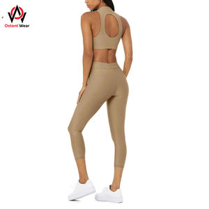 Femmes de haute qualité XL réversible Yoga Sport soutien-gorge léger séchage rapide respirant Fitness Gym porter personnalisé grande taille imprimé à carreaux - Product Image 6