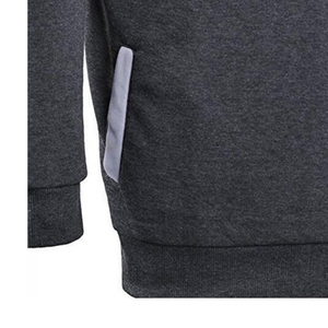 Sudaderas con capucha de alta calidad para hombre, logotipo personalizado impreso, algodón en blanco, transpirable, de gran tamaño, algodón pesado para Unisex - Product Image 3