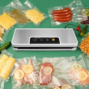 Vacuum Sealer Machine with Cutter and Bag Storage Vacuum Seal Bags Auto & Manual Options for Sous Vide Cooking Dry Moist Mode