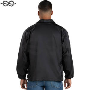 เสื้อโค้ทผ้าไนลอนสีกากีของผู้ชายเสื้อนอกลำลองใส่ได้หลากหลายกันน้ำน้ำหนักเบามีสไตล์ - Product Image 5