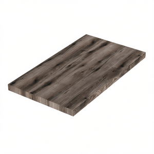 Estante de pared de roble fósil de 80 cm para soporte de encimera de lavabo - Product Image 3