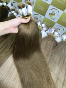 Extensiones de cabello virgen RUSO EUROPEO de alto grado marrón frío directo de fábrica sin enredos sin cobertizo estilos de cabello humano crudo - Product Image 5