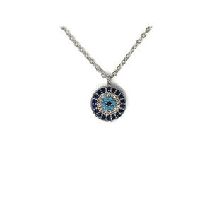 Collar colgante de moda Diseño de mal de ojo para estilo y protección - Product Image 1