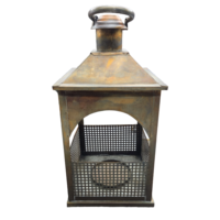 Grand support de pilier en fer à cadre métallique élégant et polyvalent pour l'intérieur et l'extérieur Bougeoir de Noël Porte-bougie de décoration intérieure durable