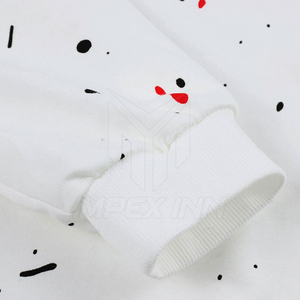 Sudaderas de talla grande con logotipo impreso personalizado para hombre, fabricación de ropa hecha a mano de Pakistán, sudaderas para hombre al por mayor, 100% algodón - Product Image 6