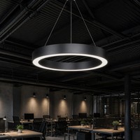 Luminaires suspendus LED pour espace de travail, 800 mm, éclairage suspendu au plafond, zone de bureau sans couture, moderne