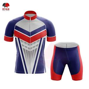 Uniforme de ciclismo para hombre de alta calidad, diseño personalizado, transpirable, secado rápido, logotipo personalizado - Product Image 1