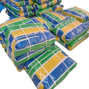 L'exportateur indien offre des feuilles de tissu de maille de bâche de PVC protégées contre les UV de haute qualité pour des applications logistiques de couvertures de transit - Product Image 4