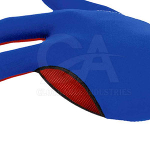 ถุงมือสนุกเกอร์ไนลอนพรีเมียม ป้องกันเหงื่อ ถุงมือบิลเลียดความแม่นยำสูง ถุงมือพูลไนลอนแบบกำหนดเอง ถุงมือสนุกเกอร์ 3 นิ้ว - Product Image 2