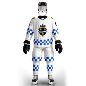 Vêtements de sport faits sur commande de haute performance d'uniformes de hockey sur glace d'OEM ODM avec la sublimation et la broderie - Product Image 4