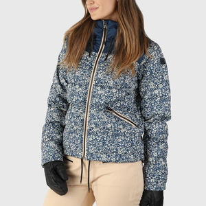Veste matelassée pour femme, respirante, écologique, coupe-vent, prix de gros, vêtements d'hiver de luxe avec logo personnalisé - Product Image 3