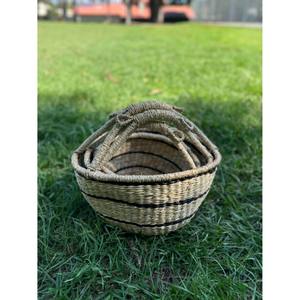 Venta al por mayor Seagrass Bali Breeze Handwoven Basket Set Hecho a mano Cesta plegable al precio más bajo - Product Image 4