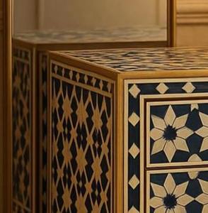 Hot Sale Custom Bone Inlay Storage <b>Drawer</b> Cabinet Designer Handmade Furniture for Villas Hotels and Apartments At Best Price - Product Image 3