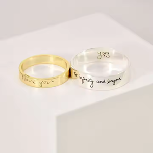 Design personnalisé hip hop glacé en argent véritable 925 sterling pour hommes Fine Jewelry moissanite bagues en diamant pour hommes - Product Image 3