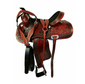 Silla de Montar de Cuero Vacuno para Entrenamiento, Trabajo, Reining, Trail, Western, Carreras de Caballos, Trail Pleasure, Barrel Racing, Alta Calidad - Product Image 3