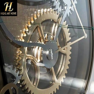 Hochwertige Italian Design Mechanical <strong>Wine</strong> Cabinet in Extra Clear Glass Stainless Steel Gear <strong>Display</strong> <strong>Case</strong> Decorative Cabinet - Product Image 4