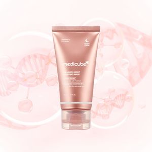 [Vendita] Medicube confezione maschera da imballaggio notturna al collagene da 75ml di crema idratante per fiale e crema coreana per la cura della pelle coreana - Product Image 1