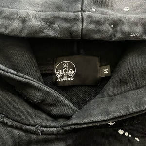 Sudadera con capucha de felpa francesa Vintage personalizada de 500GSM, fabricación de ropa de alta calidad, sudadera con capucha de talla grande y peso pesado - Product Image 5