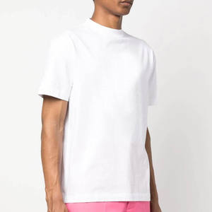 Camisetas de gran tamaño para hombre, Camiseta de algodón pesado, camisetas de manga corta con cuello redondo, camisetas clásicas suaves básicas holgadas - Product Image 3