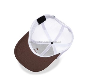 Casquettes de sport 5 panneaux personnalisées avec logo, impression par sublimation, dos en maille, en mousse, vierges, style Otto Trucker, pour hommes et femmes, collection 2026 de haute qualité - Product Image 2