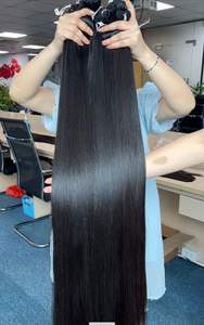 Extensiones de Cabello Humano Natural con Ondas para Cierre, Trama Única, Remy, Vietnamita, Virgen, Cutícula Alineada - Product Image 4