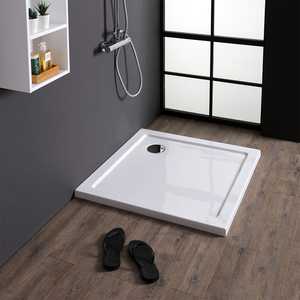 Receveur de douche carré en acrylique Aosta 80x80 CM - Product Image 1