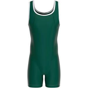 Uniforme de Lucha Libre Profesional Singlets Sublimación Pro Tights Ropa MMA Shorts Entrenamiento Ropa deportiva Trajes ODM/OEM - Product Image 4