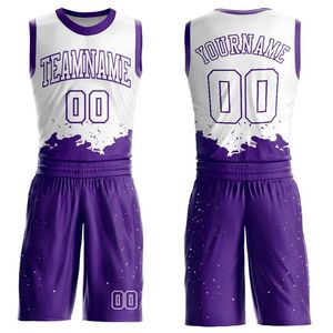 Bonne vente uniforme de basket-ball vêtements de sport entraînement maillots de basket-ball ensembles hommes portent uniforme de basket-ball sans manches uni - Product Image 6