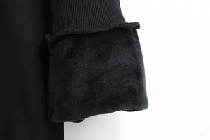 Sweat-shirt à logo brodé personnalisé OEM, design de plaque lumineuse, sweat-shirt uni pour homme et femme, sweat-shirt décontracté ample - Product Image 5