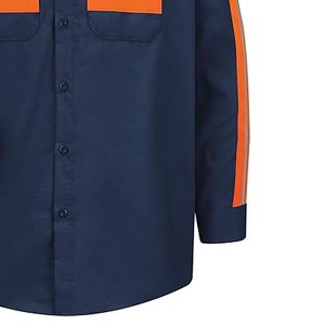 OEM tarifa barata nueva moda hombres camisa de seguridad Super calidad logotipo personalizado/colores Top trending hombres camisa de seguridad con peso ligero - Product Image 3