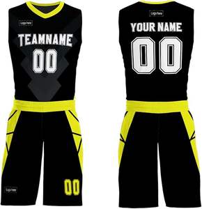 Custom <b>Men's</b> Basketball Uniform with Personalized Print Breathable Top and <b>Shorts</b> Set for Youth Sports - Product Image 2