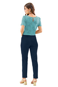 Indian Export Quality Pant Light Weight 100% Cotton Bottom Wear for Casual Use Latest Exclusive Comfortable Fabric for women - Product Image 3