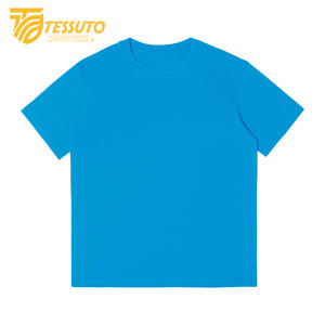 Tessutto เสื้อยืดผ้าฝ้าย100% หนักมากสำหรับผู้ชายและผู้หญิงพิมพ์ลายคุณภาพสูงแบบกำหนดเอง - Product Image 4