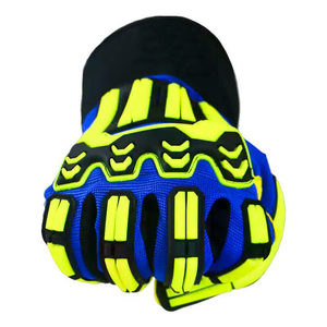 Vente en gros de gants de sécurité TPR gants de protection anti-impact pour travailleurs de la construction gants de travail de mécanicien en caoutchouc résistant aux chocs - Product Image 5