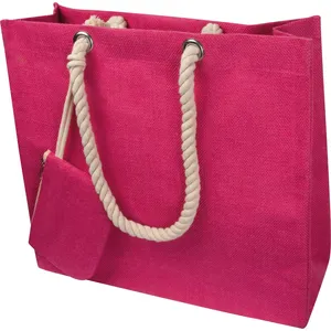 Borsa in Iuta Promozionale Personalizzata MILDRED per Merchandising - Product Image 2