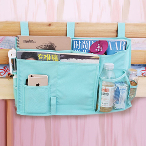 Bé giường trại lưu trữ Pocket <span class=keywords><strong>600D</strong></span> Oxford vải với Velcro <span class=keywords><strong>Organizer</strong></span> Treo Tím cạnh giường ngủ lưu trữ Caddy - Product Image 3